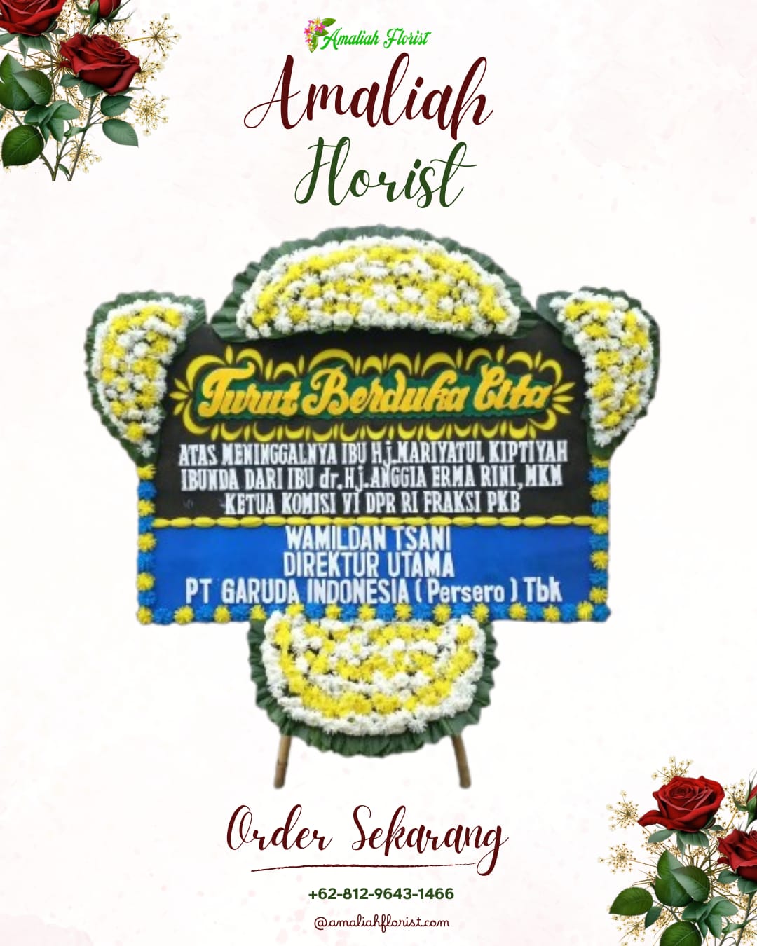 Papan Bunga Duka Singkawang Tengah